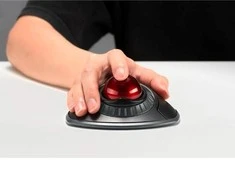 Pelė Kensington - Orbit Trackball with Scroll Ring bevielis - Juodas