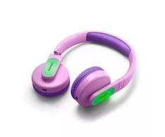 Vaikiškos belaidės ant ausų dedamos ausinės Philips TAK4206PK/00, Rožinės