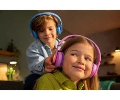 Vaikiškos belaidės ant ausų dedamos ausinės Philips TAK4206PK/00, Rožinės