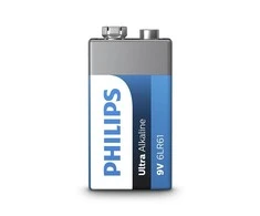 Philips Ultra Alkaline baterija 6LR61E1B/10