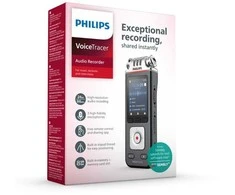 Diktofonas „Philips DVT6115“ 8 GB USB atmintinė + kortelės lizdas