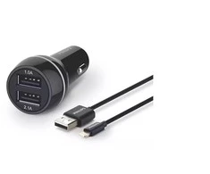 Philips Automobilinis pakrovėjas 5V / 3.1A 15.5W, iPhone, iPad, iPad mini