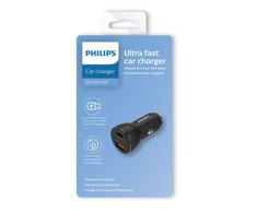 Philips USB-A + USB C automobilinis įkroviklis