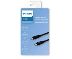 Philips USB-C – USB-C USB kabelis 2 m juodas (DLC5206C / 00)