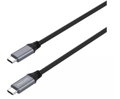 Philips USB-C – USB-C USB kabelis 2 m juodas (DLC5206C / 00)