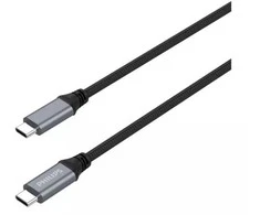 Philips USB-C – USB-C USB kabelis 2 m juodas (DLC5206C / 00)