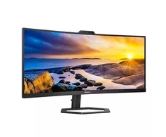Monitorius Mmd monitoriai Ekranai PHILIPS 34E1C5600HE/00 34 colių 3440x1440 VA lenktas H/A 130 mm ULTRAWIDE USB-C ekranas