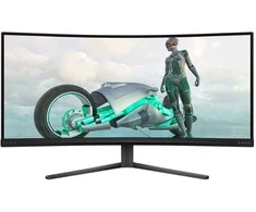 Žaidimų monitorius Philips Evnia 34M2C3500L | 34" / Fast VA / WQHD 3440 x 1440/ DisplayPort: 180 Hz, HDMI: 100 Hz /300 cd/m²