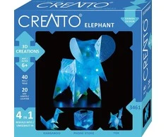 Piatnik Konstruktorius Kosmos Creatto Elephant 1KS3461, plastikas