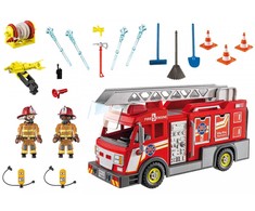 PLAYMOBIL 71233 FIRE TRUCK LIGHTS SOUND ugniagesių žarnų kopėčios