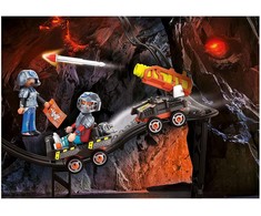 Playmobil Dino Rise 70929 Dino Mine Vežimėlis su rakietą