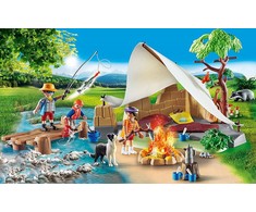 Žaislų rinkinys - Playmobil 70743 Šeimos Kempingo Išvyka Rinkinys Su Figūrėlėmis Ir Priedais, Daugiaspalvis