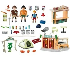 Konstruktorius Playmobil Campsite 71424, plastikas