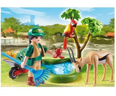 70295 PLAYMOBIL® Family Fun Zoologijos sodo darbuotoja