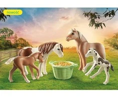 Playmobil Šalies figūros 71000 Du islandų arkliai su kumeliukais