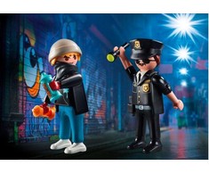 70822 PLAYMOBIL, DuoPack Policininkas ir gatvės menininkas
