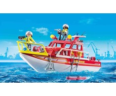 PLAYMOBIL CITY ACTION Ugnegiasių gelbėjimo laivas, 70147