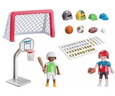 70313 PLAYMOBIL® Sports Action Multisport dėžė 4in1