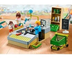 Playmobil – ekologiškų produktų prekybos centras (71648)