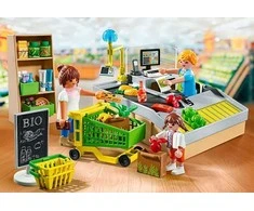 Playmobil – ekologiškų produktų prekybos centras (71648)