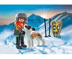 Playmobil My Life 71741 slidininkas su Šv. Bernardu