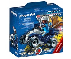 Konstruktorius Playmobil Police Speed Quad 71092