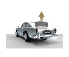 PLAYMOBIL James Bond Aston Martin DB5 Edition Goldfinger (70578)