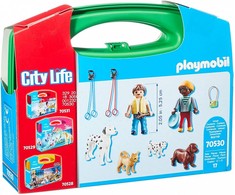 70530 PLAYMOBIL® City Life Šuniuko žaidimų krepšys