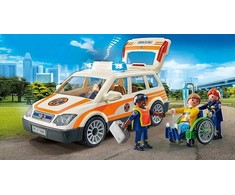 Playmobil City Life 71037 pirmosios pagalbos gydytojo automobilis