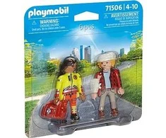 Playmobil DuoPacks 71506 Sanitariusz su pacjentem