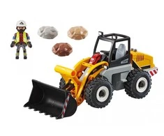 Žaislinis Transportas - Playmobil 70445 City Action Loader su priedais - Spalvotas