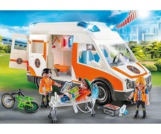 70049 PLAYMOBIL® City Life, Greitoji pagalba su garsais ir šviesomis
