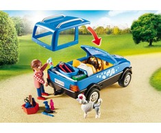 PLAYMOBIL CITY LIFE Mobilus gyvūnų priežiūros automobilis, 9278