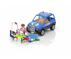 PLAYMOBIL CITY LIFE Mobilus gyvūnų priežiūros automobilis, 9278