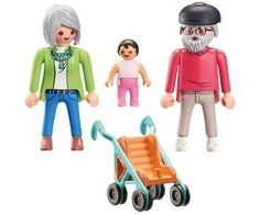 Playmobil – seneliai su kūdikiu (71613)
