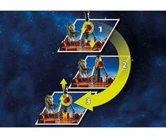Žaislų Rinkinys - Playmobil 70888 Marsiečių Ekspedicija Su Transporto Priemonėmis, Astronautais, Kosmoso Tyrinėjimu, Daugiaspalvis
