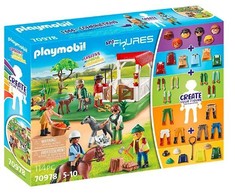 Žaidimų rinkinys Playmobil 70978 Mano figūrėlės: Arklių ranča