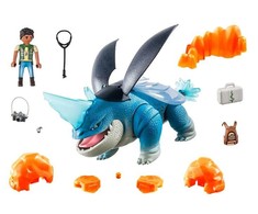 71082 PLAYMOBIL® Drakonai. Devyni karalysčių – Plowhorn ir D'Angelo
