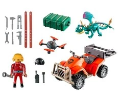 Playmobil Rinkinys su figurkami Dragons 71085 Icaris Quad &amp; Phil