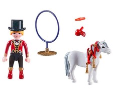 PLAYMOBIL - 70874 - Menininkas su poniu - Specialus plius personažas - Priedai - Vaikiškas žaislas