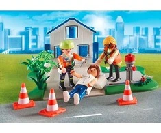 Playmobil My Figures gelbėjimo figūrėlės kaladėlėms 120 dalių ZA 5433