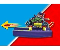PLAYMOBIL CITY ACTION Specialiųjų pajėgų keturratis 71147