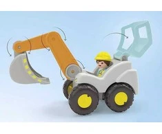Playmobil – JUNIOR: Kastuvas ekskavatorius (71684)