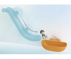 PLAYMOBIL - JUNIOR AQUA: Vandens čiuožykla su jūros gyvūnais (71689)
