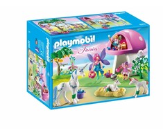 Žaislai, Žaidimai ir Kolekcionavimas - Playmobil 6055 Fėjos su Grybo Namu Set, 4+ Metai, Marga