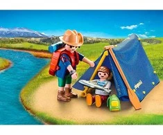 PLAYMOBIL - Kempingo nešiojimo dėklas (9323)