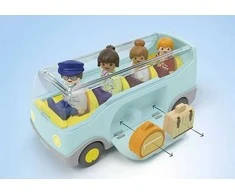 PLAYMOBIL - JUNIOR: Oro uosto autobusas (71682)