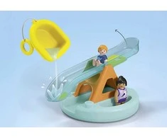 PLAYMOBIL Junior 71687 Sala su vandens čiuožykla, Žaislas maudynėms, Nuo 12 mėnesių