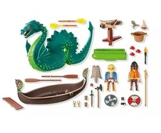 „Playmobil History 71830 Vikingų jūrų pabaisa“