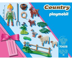 Playmobil 70608 Country Farmer avių ožkų ūkis